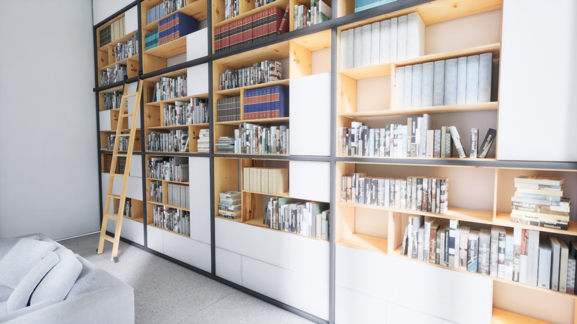 Room scene rendering